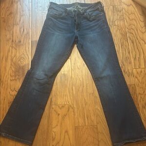 KUT Blue Flare Wide Leg Jeans 10P